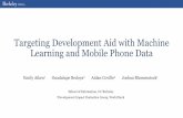Targeting Development Aid with Machine Learning and Mobile ...