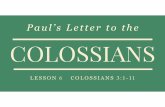 Paul’s Letter to the