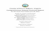 County of Prince William, Virginia Annual Financial Report