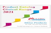Clinical Range 2021 Catalog New Products Added version 17