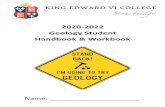 2020-2022 Geology Student Handbook & Workbook
