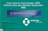 China Center for Drug Evaluation, NMPA Electronic study ...