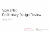 SpaceNet Preliminary Design Review
