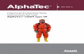 Chemical Protective Suits Instructions for Use AlphaTec ...