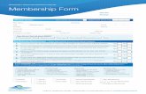 MARGARET RIVER RECREATION CENTRE Membership Form