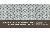 Case Management for People with Mental Illness