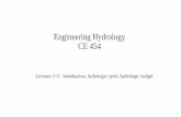 Engineering Hydrology CE 454 - الرئيسية