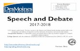 Speech: LA227/227A/2270 College Speech: LA521 Intro to ...