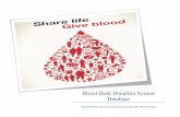 Blood Bank Donation System Database