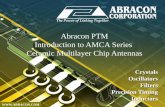 Abracon PTM Introduction to AMCA Series Ceramic Multilayer ...