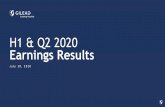 H1 & Q2 2020 Earnings Results - investors.gilead.com