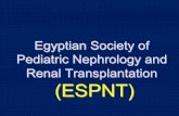 Egyptian Society of Pediatric Nephrology and Renal ...