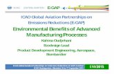 Environmental Benefits of Advanced Manufacturing Processes