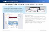 cnMaestro™ X Management System - Cambium Networks
