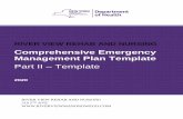 Comprehensive Emergency Management Plan Template