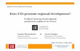 Does FDI promote regional development?