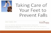 Taking Care of Your Feet to Prevent Falls - cabq.gov