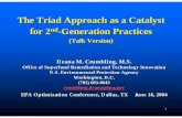 The Triad Approach as a Catalyst for 2nd-Generation Practices