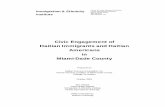 Civic Engagement of Haitian Immigrants and Haitian ...