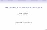 Firm Dynamics in the Neoclassical Growth Model
