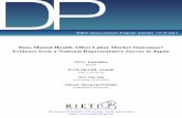 Does Mental Health Affect Labor Market Outcomes? Evidence ...