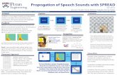 Propogation of Speech Sounds with SPREAD