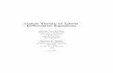Galois Theory of Linear Diﬀerential Equations