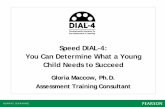 Speed DIAL-4: You Can Determine What a Young Child Needs ...