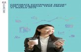 CORPORATE GOVERNANCE REPORT FOR THE ... - Alliance Bank