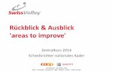 Rückblick & Ausblick 'areas to improve' - Volleyball