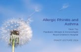Allergic Rhinitis and Asthma - Royal Children's Hospital