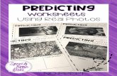 predicting worksheets using real photos