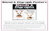 Blend & Digraph Posters - This Reading Mama