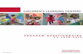 CHILDREN’S LEARNING CENTERS - UH