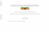 The Federal Democratic Republic of Ethiopia MINISTRY OF W ...