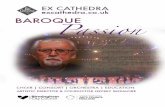BAROQUE Passion - EX CATHEDRA