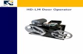 HD-LM Door Operator