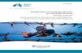 Best Practice Coral Restoration for the Great Barrier Reef