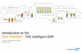 Introduction to the SAP S/4HANA - THE intelligent ERP