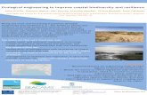 Ecological engineering to improve coastal biodiversity and ...