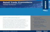 Solution Brochure Solutions for SAP Retail Trade Promotions