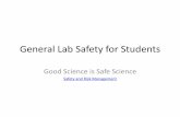 General Lab Safety for Students - Choose UTC