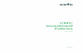 CEFC Investment Policies