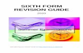 SIXTH FORM REVISION GUIDE - Cardiff High School