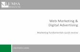 Web Marketing & Digital Advertising
