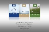 Masterlinx Enterprise Management System Consumer Portal