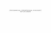 TECHNICAL PROPOSAL PACKET SP-21-0025