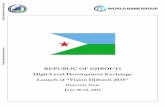REPUBLIC OF DJIBOUTI High-Level Development Exchange ...