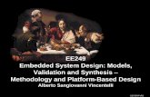EE249 Embedded System Design: Models, Validation and ...