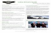 Lotus Drivers Guide